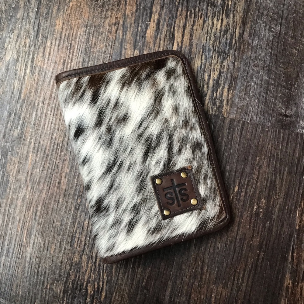 STS cowhide wallet.